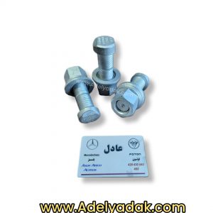 پیچ و مهره چرخ جلو و عقب باری و کمپرسی اتکو و اکسور و اکتروس